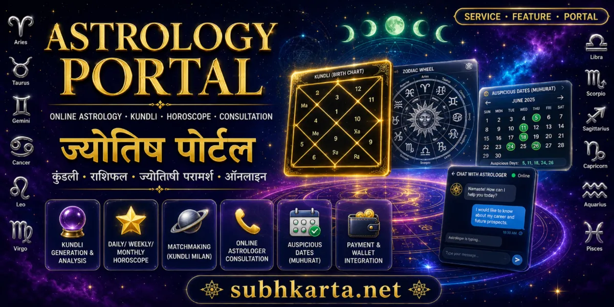 Astrology Portal Development